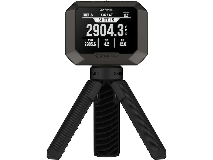 The garmin xero c2 shooting chronograph.