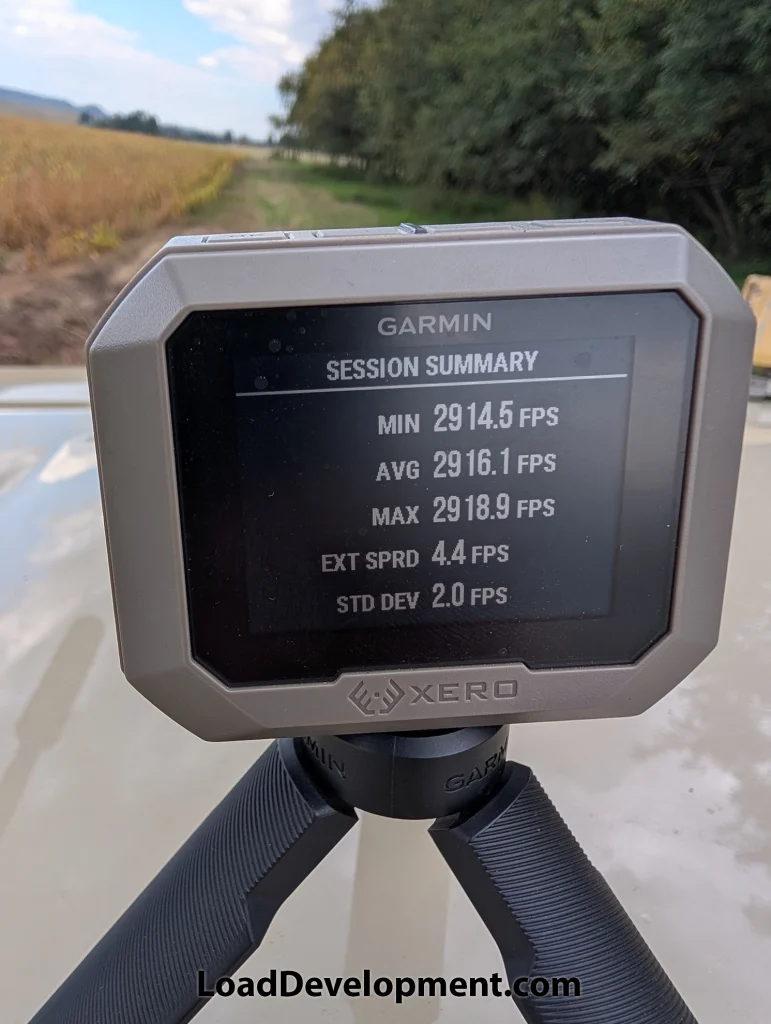 Garmin Xero low SD load development
