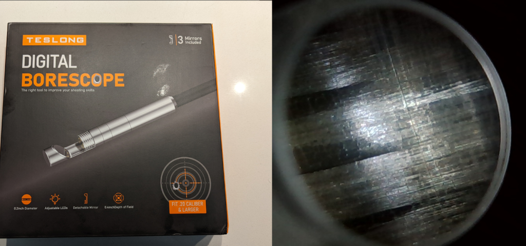 teslong rifle borescope