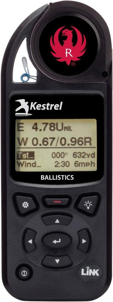 kestrel ruger 5700 ballistics calculator