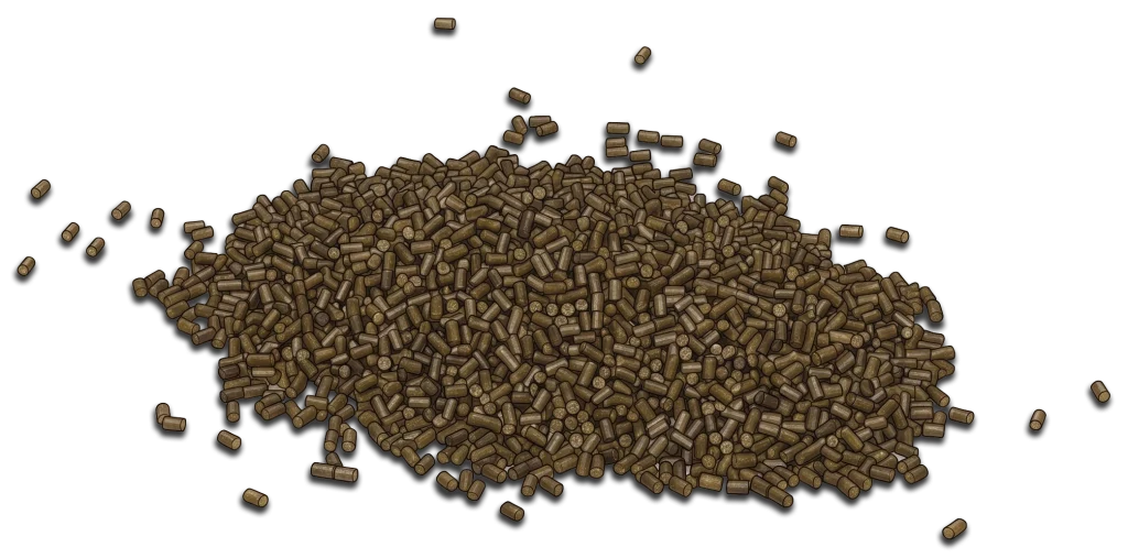 A measure of powder ready to be loaded into a cartridge case.