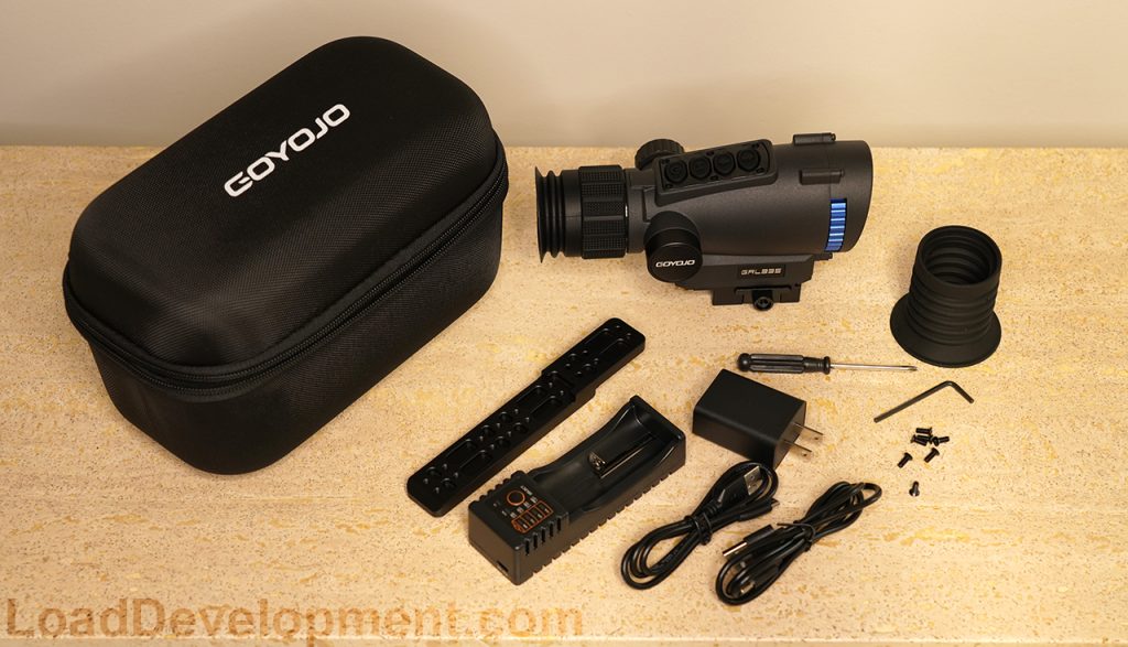 Unboxing and what's included in the Goyojo GRL335 thermal scope.