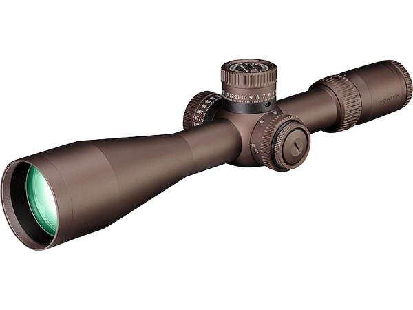Vortex Razor HD Gen III 6-36x56 FFP precision rifle scope in its signature stealth shadow finish